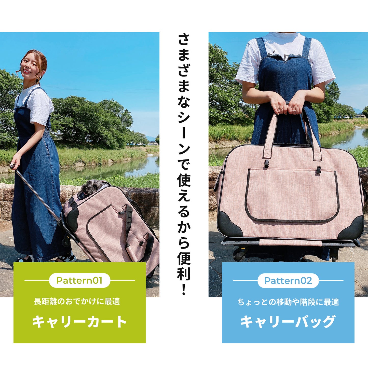 【当店限定180日延長保証】 SunRuck ハンドル付き2Wayペットキャリー  サンルック SR-PCR01