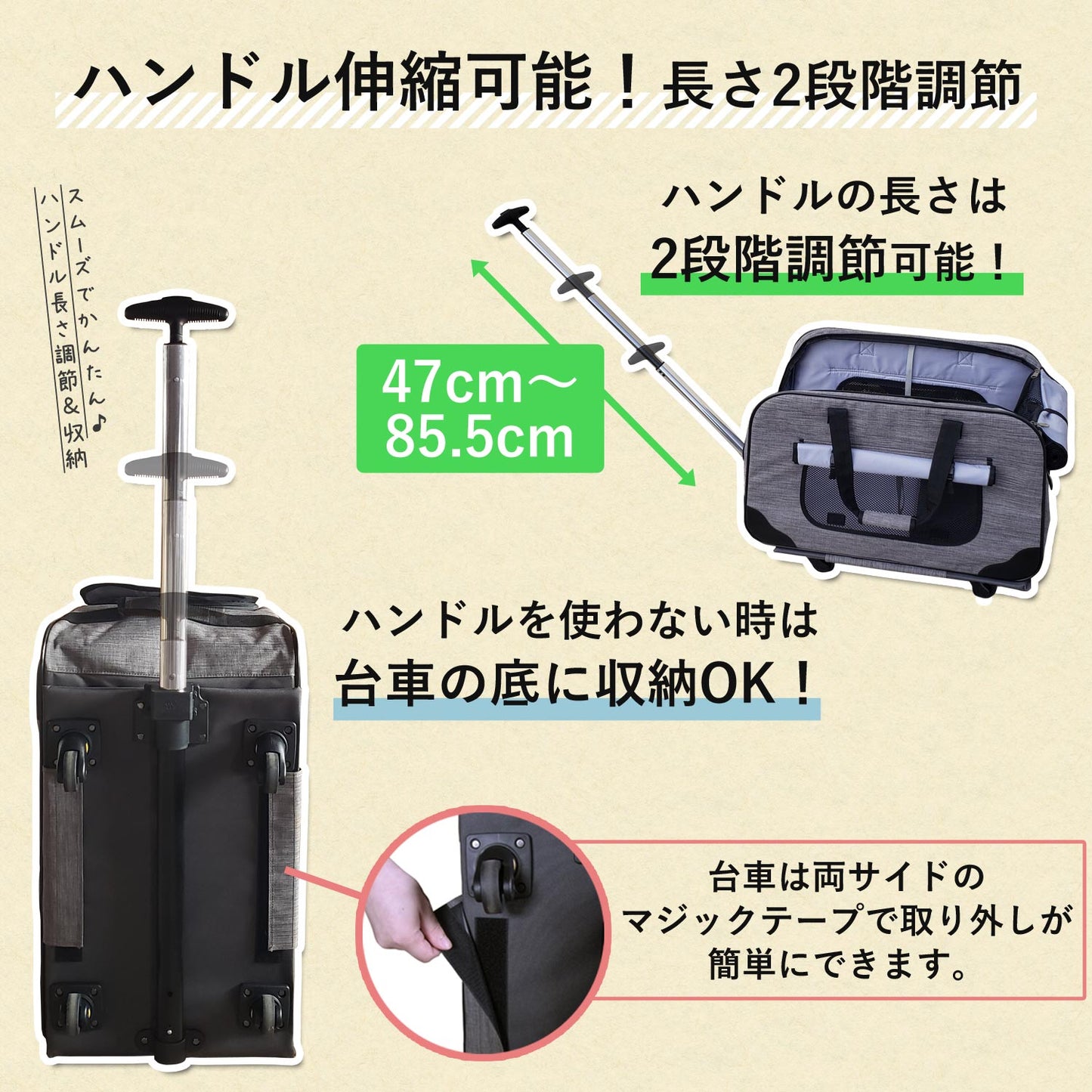 【当店限定180日延長保証】 SunRuck ハンドル付き2Wayペットキャリー  サンルック SR-PCR01