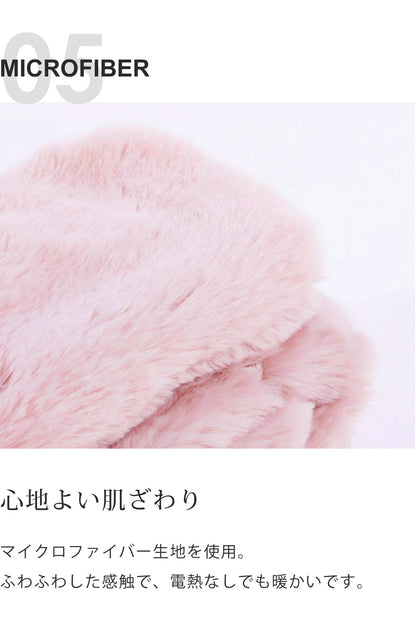 【ネコポス発送】【代引不可】LandField ヒートマフラー ランドフィールド LF-HM010-BK LF-HM010-PK
