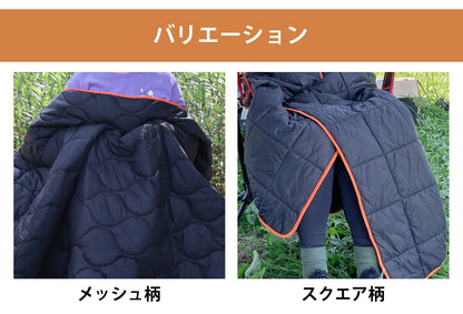 LandField 大判アウトドアブランケット(200×140cm) ランドフィールド LF-OB014-BK