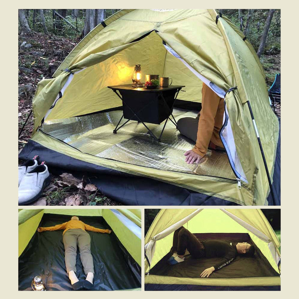 LandField 一人用テント ランドフィールド LF-ST020-YE