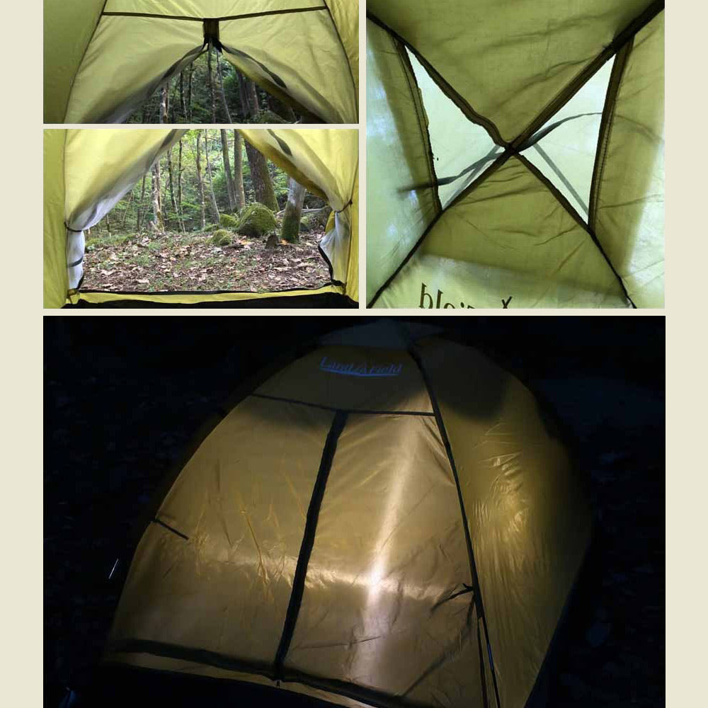 LandField 一人用テント ランドフィールド LF-ST020-YE