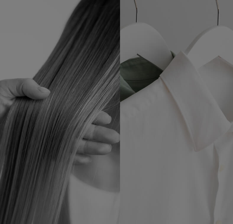 髪を整えるように
洋服も
きれいに整える