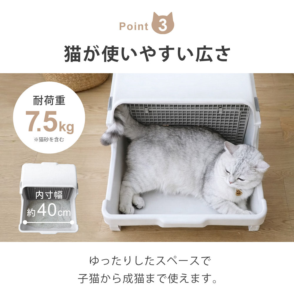 当店限定180日延長保証】SunRuck 半自動猫用トイレ サンルック SR