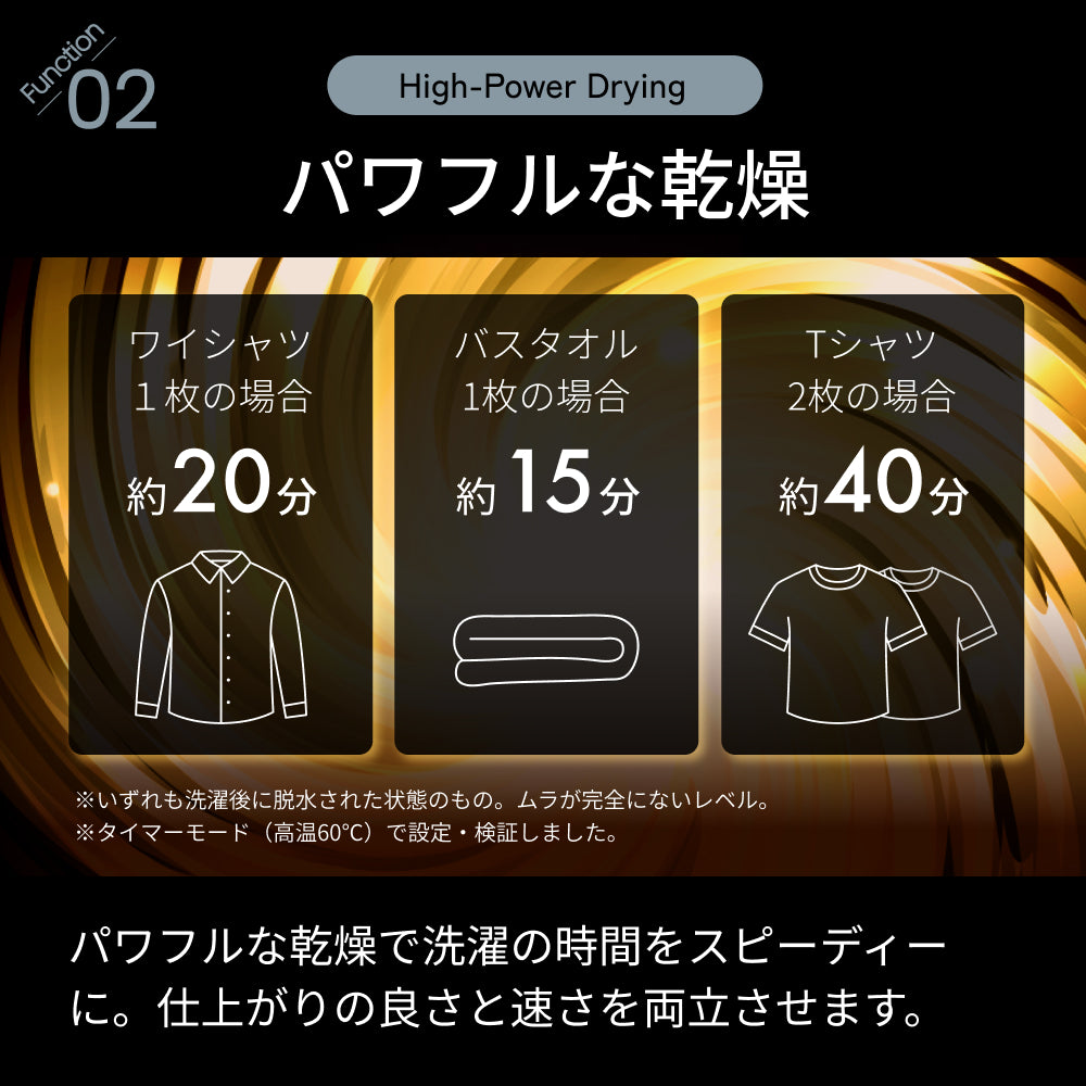 【当店限定180日延長保証】SunRuck 小型衣類乾燥機 Smart Cube Dryer サンルック SR-ASMN307C-W SR-ASMN307C-GY
