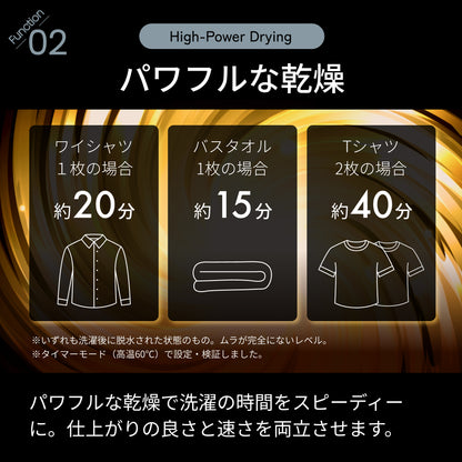 【当店限定180日延長保証】SunRuck 小型衣類乾燥機 Smart Cube Dryer サンルック SR-ASMN307C-W SR-ASMN307C-GY