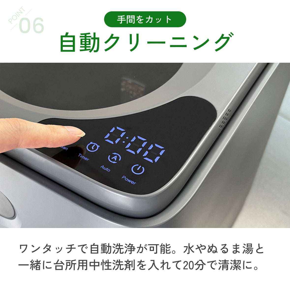 【当店限定180日延長保証】SunRuck 生ごみ再生機  GREEN CIRCULAR BOX サンルック SR-CL500-GY