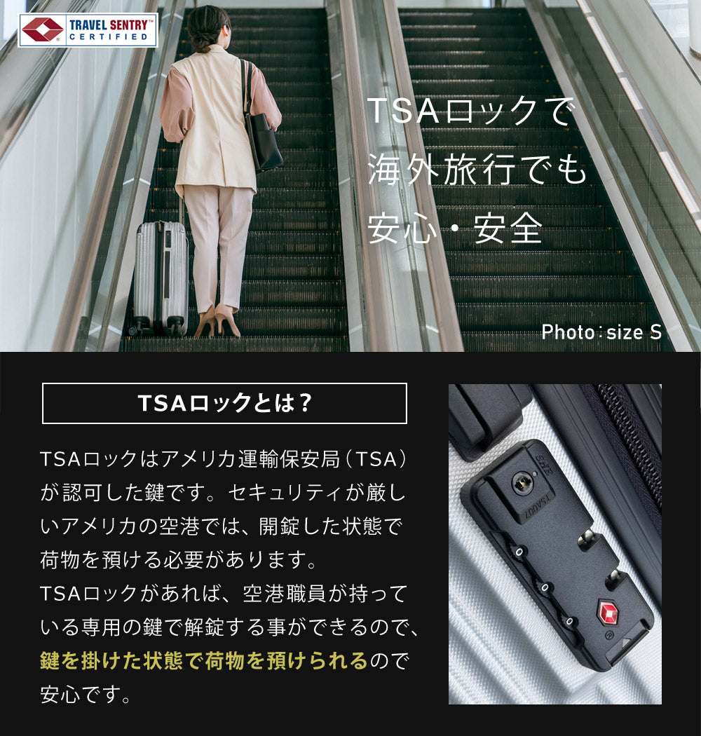 【当店限定180日延長保証】 SunRuck スーツケース 65L相当 Mサイズ サンルック SR-DT065