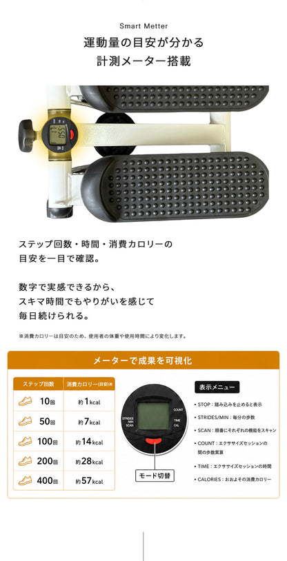 【当店限定180日延長保証】 SunRuck フィットネスステッパー サンルック SR-FT028