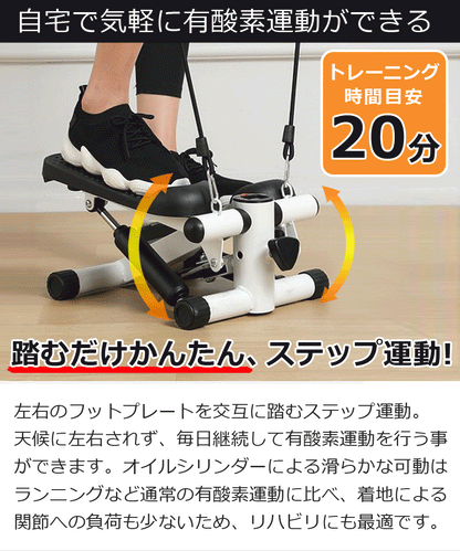 【当店限定180日延長保証】 SunRuck フィットネスステッパー サンルック SR-FT028