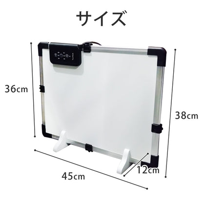 【当店限定180日延長保証】 SunRuck デスクパネルヒーター だんぼくん サンルック SR-HD3645-W