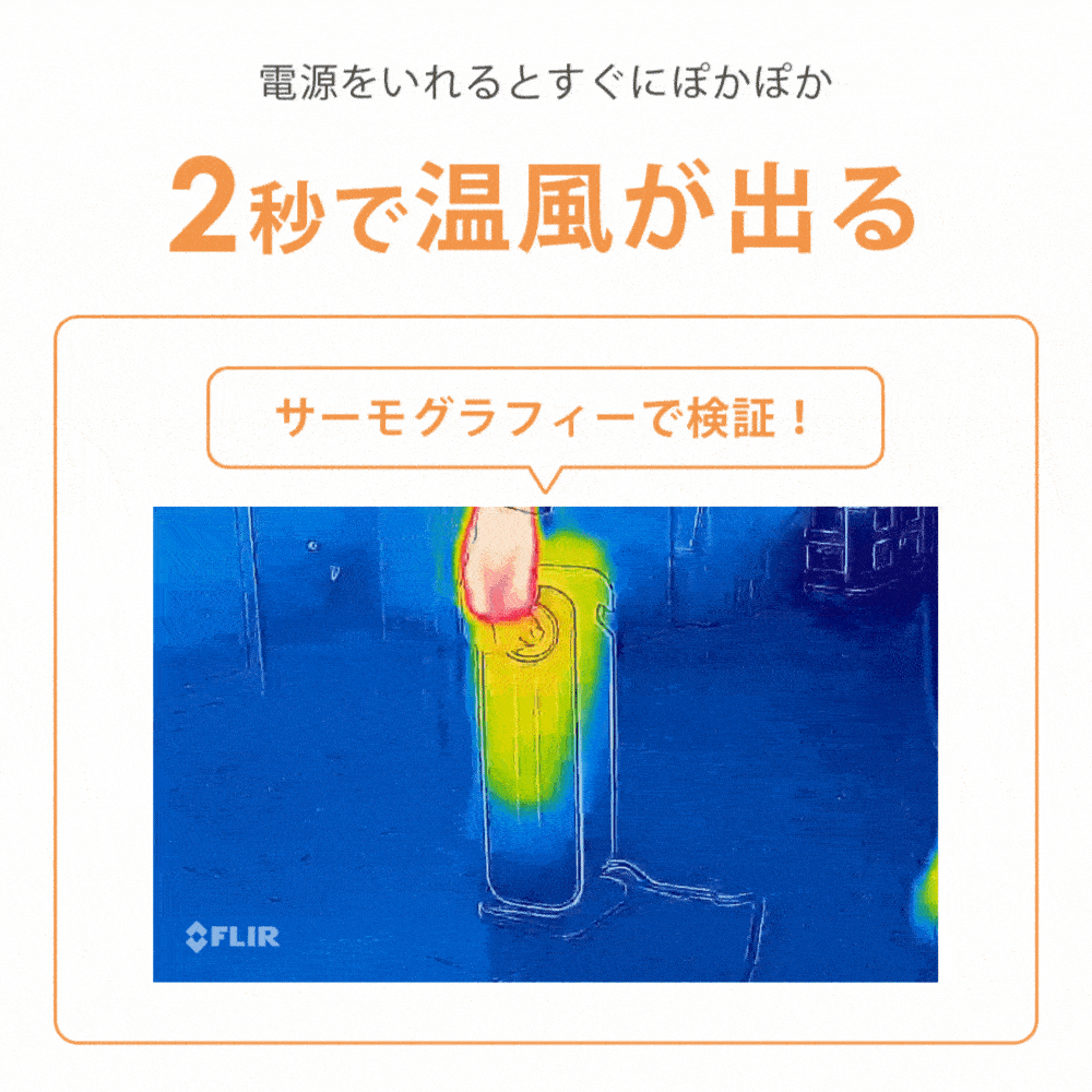 【当店限定180日延長保証】 SunRuck セラミックヒーター サンルック SR-NF05-WH