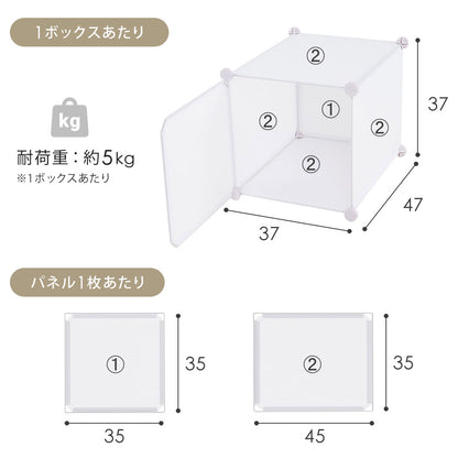 【当店限定180日延長保証】 SunRuck 組立式クローゼット サンルック SR-STW034-WH