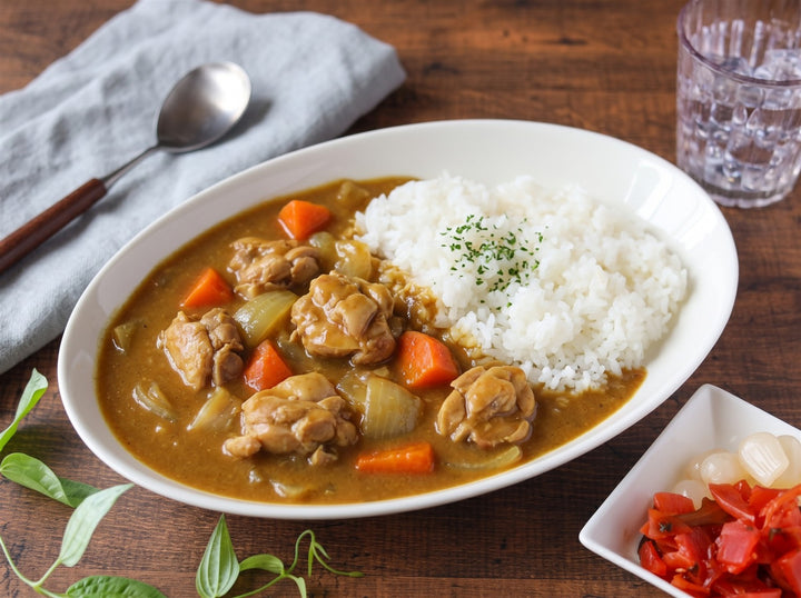 鶏と玉ねぎの旨み広がるチキンカレー