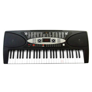 Sun Ruck 電子キーボード 54鍵盤 1年保証 光る鍵盤 電子ピアノ 楽器 録音 発光キー 光るキーボード 練習 音楽 初心者 子供 子ども 大人 プレゼント PlayTouchFlash54 SR-DP01