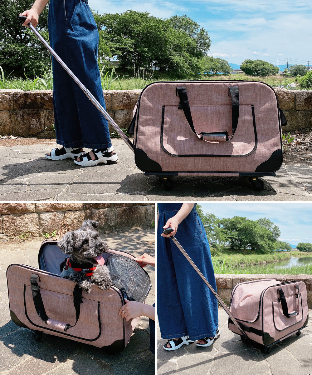 【当店限定180日延長保証】 SunRuck ハンドル付き2Wayペットキャリー  サンルック SR-PCR01