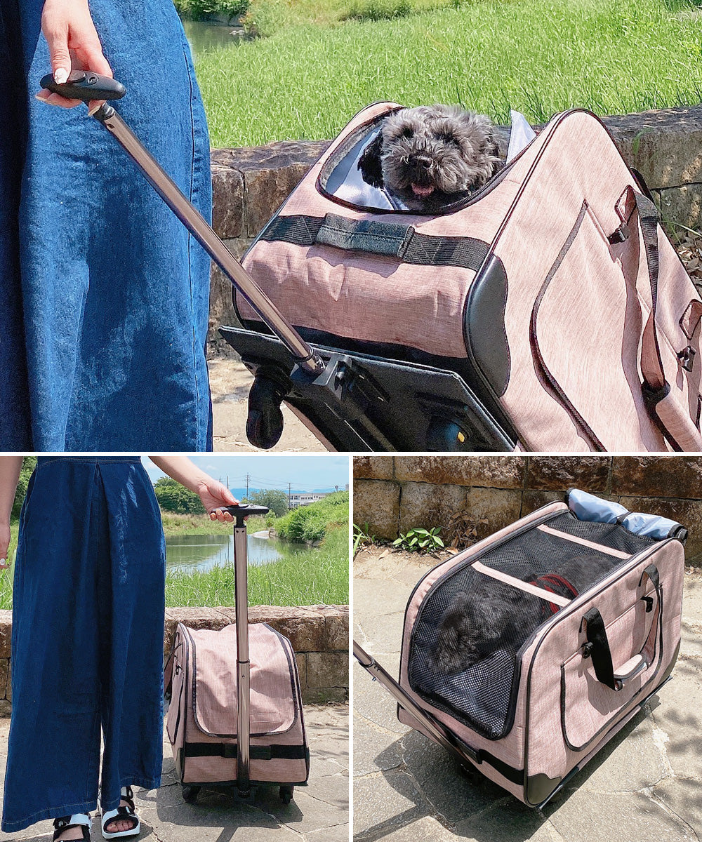 【当店限定180日延長保証】 SunRuck ハンドル付き2Wayペットキャリー  サンルック SR-PCR01