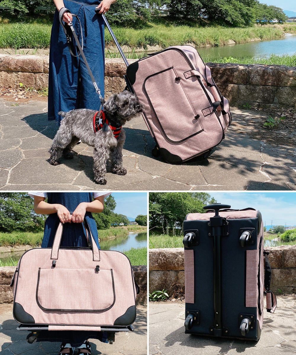 【当店限定180日延長保証】 SunRuck ハンドル付き2Wayペットキャリー  サンルック SR-PCR01