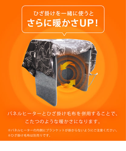 SunRuck ぱたんこヒーター 折りたたみパネルヒーター サンルック SR-PH010-GY